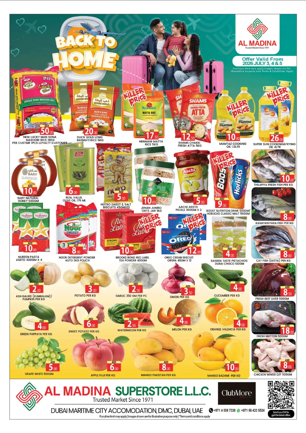 UAE - Dubai AL MADINA (Dubai) offers in D4D Online. Dubai Maritime City. . Till 5th July