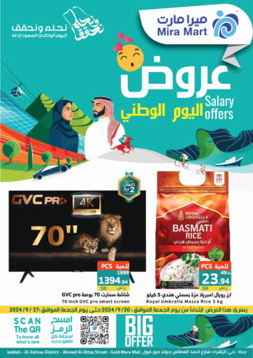 KSA, Saudi Arabia, Saudi - Jeddah Mira Mart Mall offers in D4D Online. National Day Offers. . Till 27th September