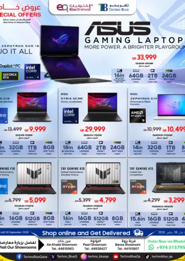 ASUS Gaming Laptops — Special Offers!