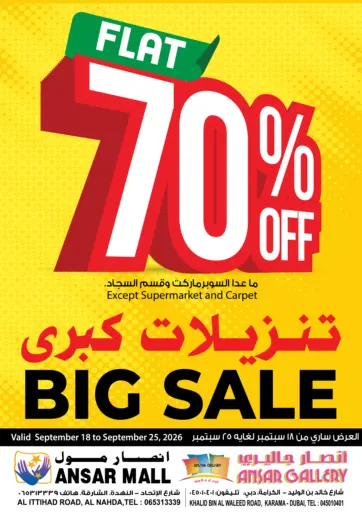 Big Sale Flat 70% Off