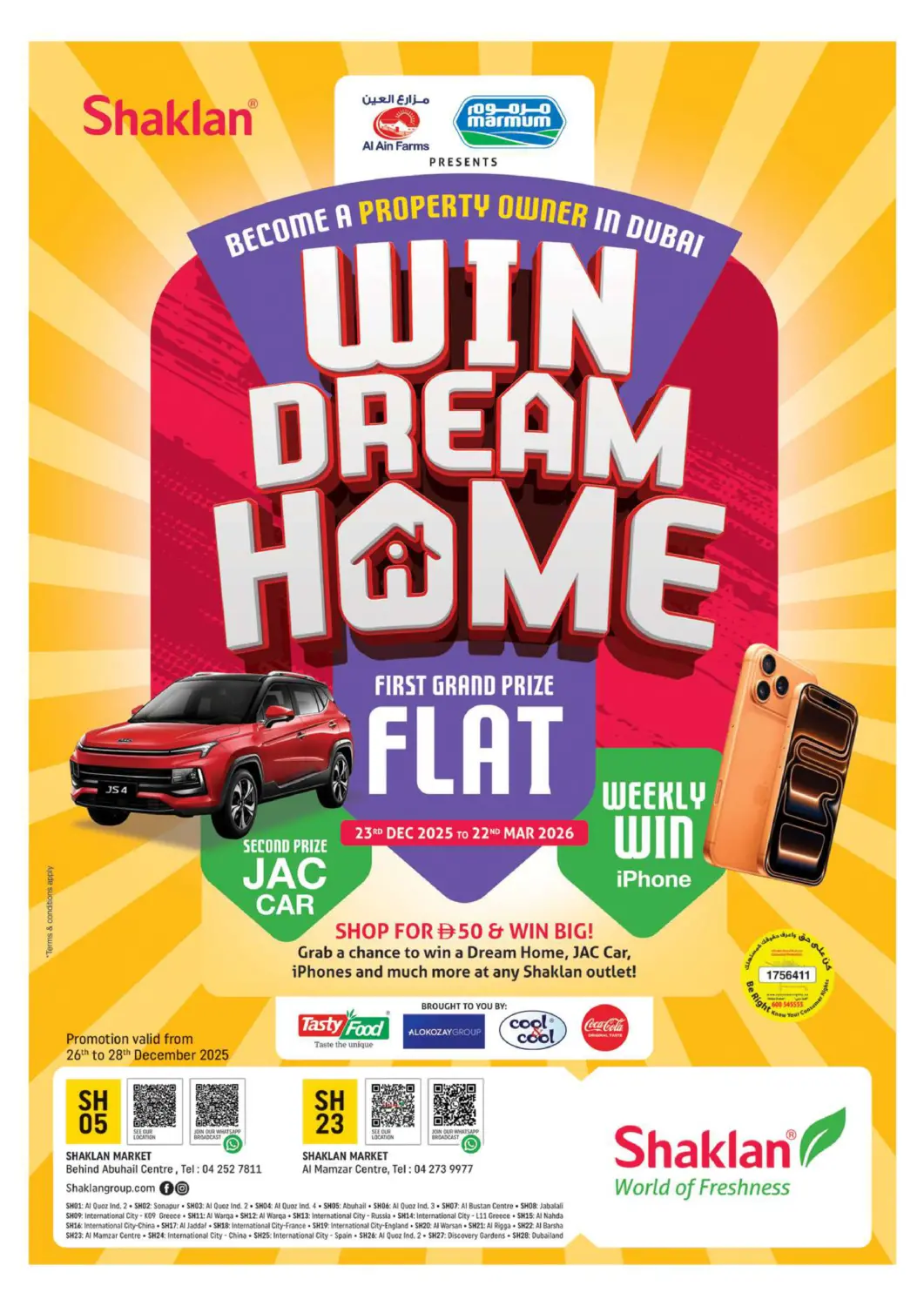 UAE - Dubai Shaklan  offers in D4D Online. Behind Abuhail Centre,Dubai. . Till 28th December