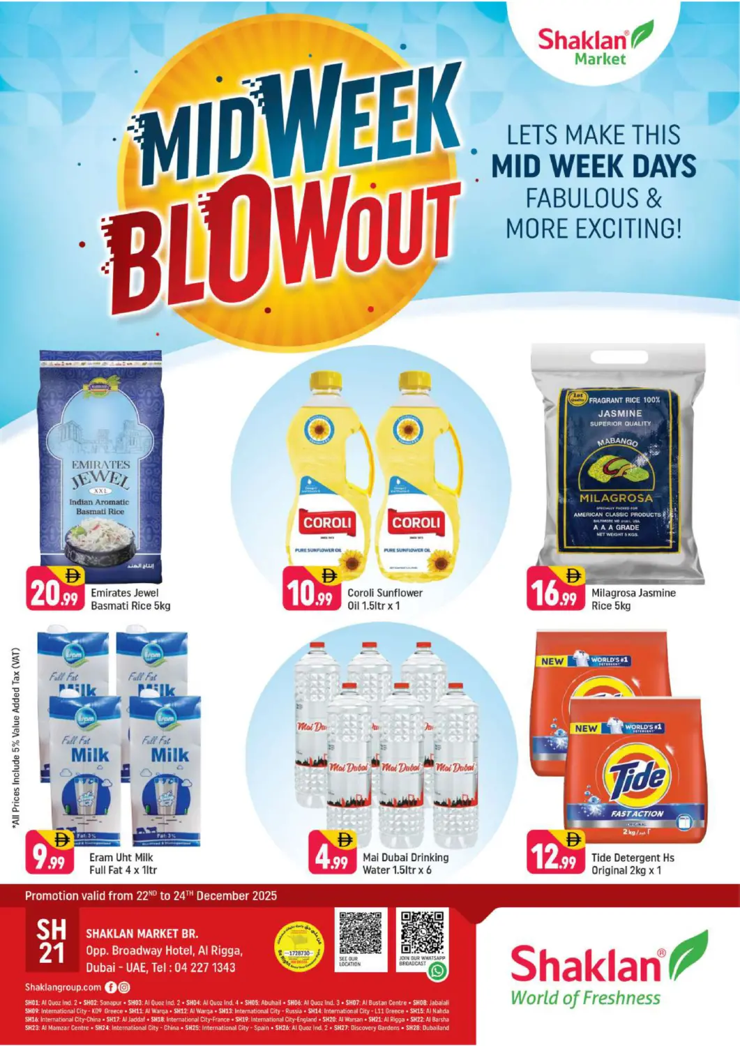 UAE - Dubai Shaklan  offers in D4D Online. Al Rigga,Dubai. . Till 24th December