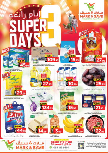 KSA, Saudi Arabia, Saudi - Al Hasa Mark & Save offers in D4D Online. Super 3 Days. . Till 17th December