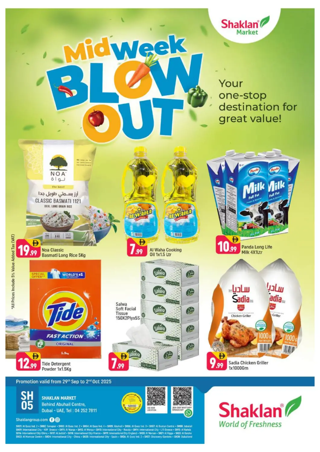 UAE - Dubai Shaklan  offers in D4D Online. Behind Abuhail Centre-Dubai. . Till 2nd October