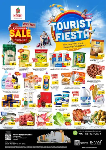 Nesto Hypermarket - Fujairah Mall, Fujairah in UAE Offers - United Arab Emirates Fujairah Mall, Fujairah