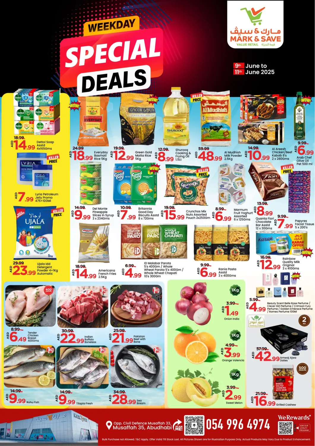 UAE - Abu Dhabi Mark & Save offers in D4D Online. Mussaffa 35 - Abudhabi. . Till 11th June