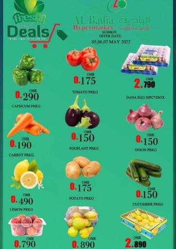 Oman - Sohar AL Badia Hypermarket offers in D4D Online. Fresh Deals. . Till 7th May