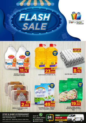 Qatar - Al Rayyan Doha Stop n Shop Hypermarket offers in D4D Online. Flash Sale. . Till 25th May