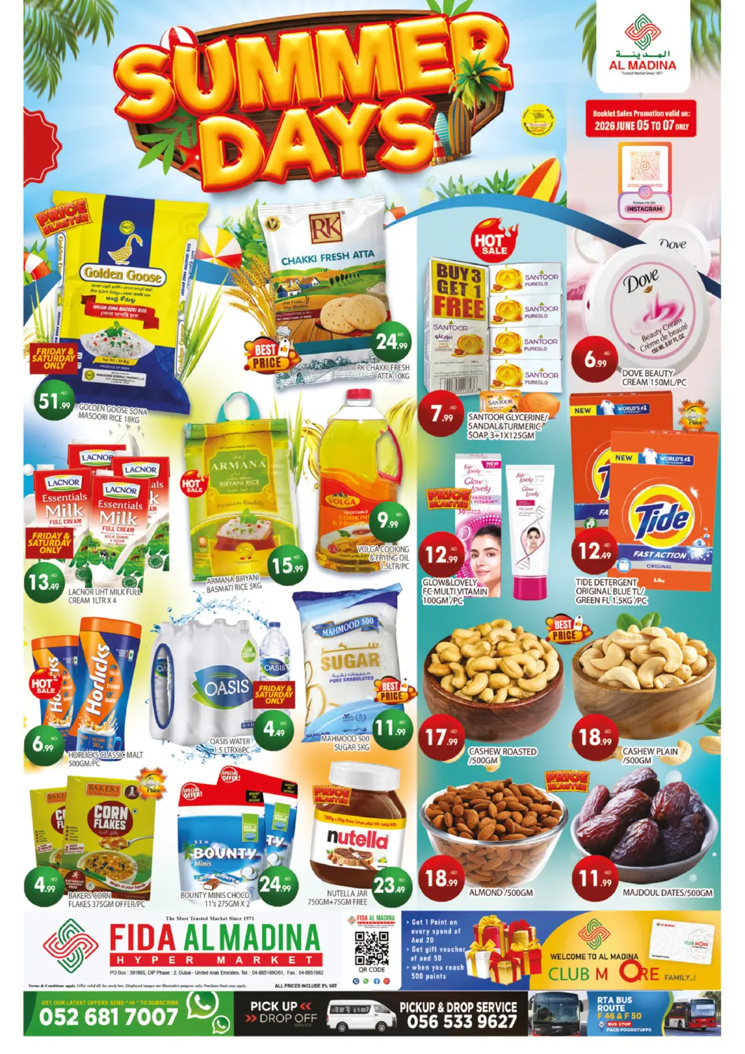 UAE - Dubai AL MADINA (Dubai) offers in D4D Online. Fida Al Madina -DIP 2. . Till 7th June