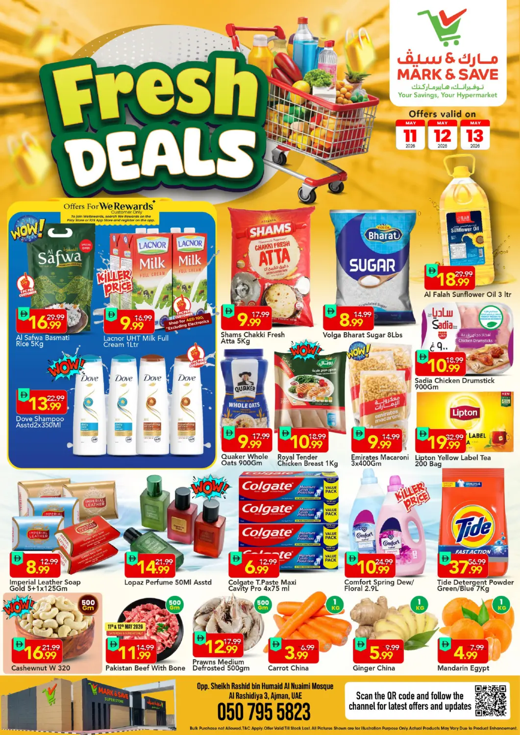 UAE - Sharjah / Ajman Mark & Save offers in D4D Online. Al Rashidiya 3,Ajman. . TIll 13th May