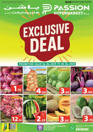Passion Hypermarket - Exclusive Deal in Qatar Offers - Qatar Exclusive Deal