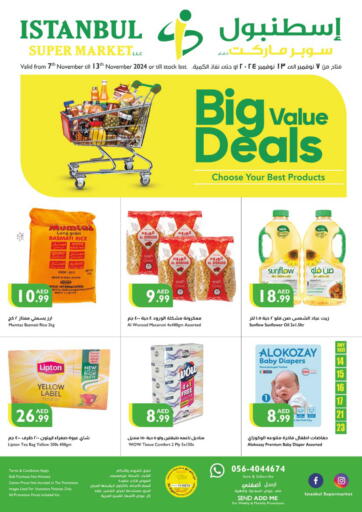 UAE - Dubai Istanbul Supermarket offers in D4D Online. Big Value Deals. . Till 13th November