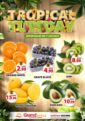 UAE - Sharjah / Ajman Grand Hyper Market offers in D4D Online. Al Musallah, Sharjah. . Only On 11th March