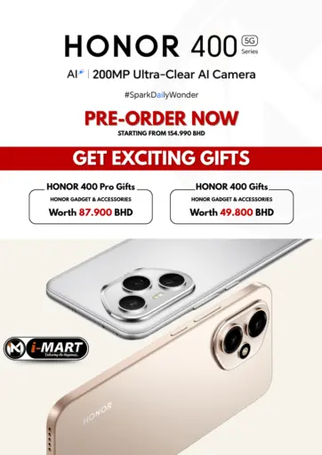 iMart Bahrain - Pre_Order Now l Honor 400 5G Series in Bahrain Pre_Order Now l Honor 400 5G Series
