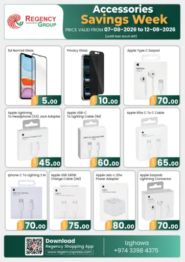 Accessories Savings Week