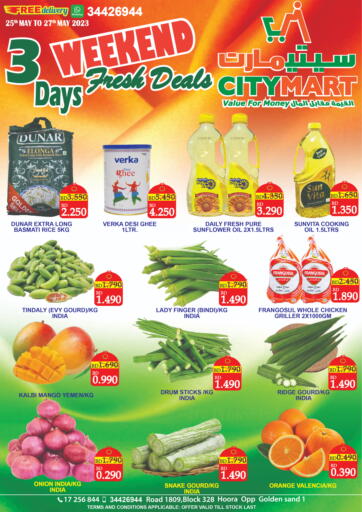 Bahrain CITY MART offers in D4D Online. Weekend Fresh Deals. . Till 27th May