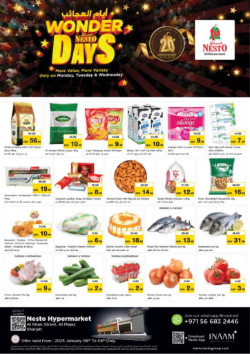 UAE - Dubai Nesto Hypermarket offers in D4D Online. Al Khan Street Al Majaz, Sharjah. . Till 8th January