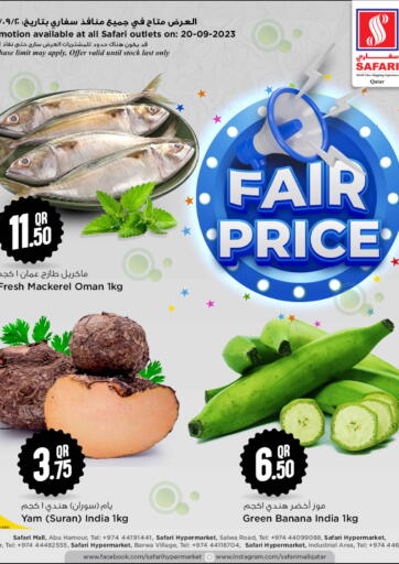 Qatar - Al Wakra Safari Hypermarket offers in D4D Online. Fair Price. . Only On 20th September