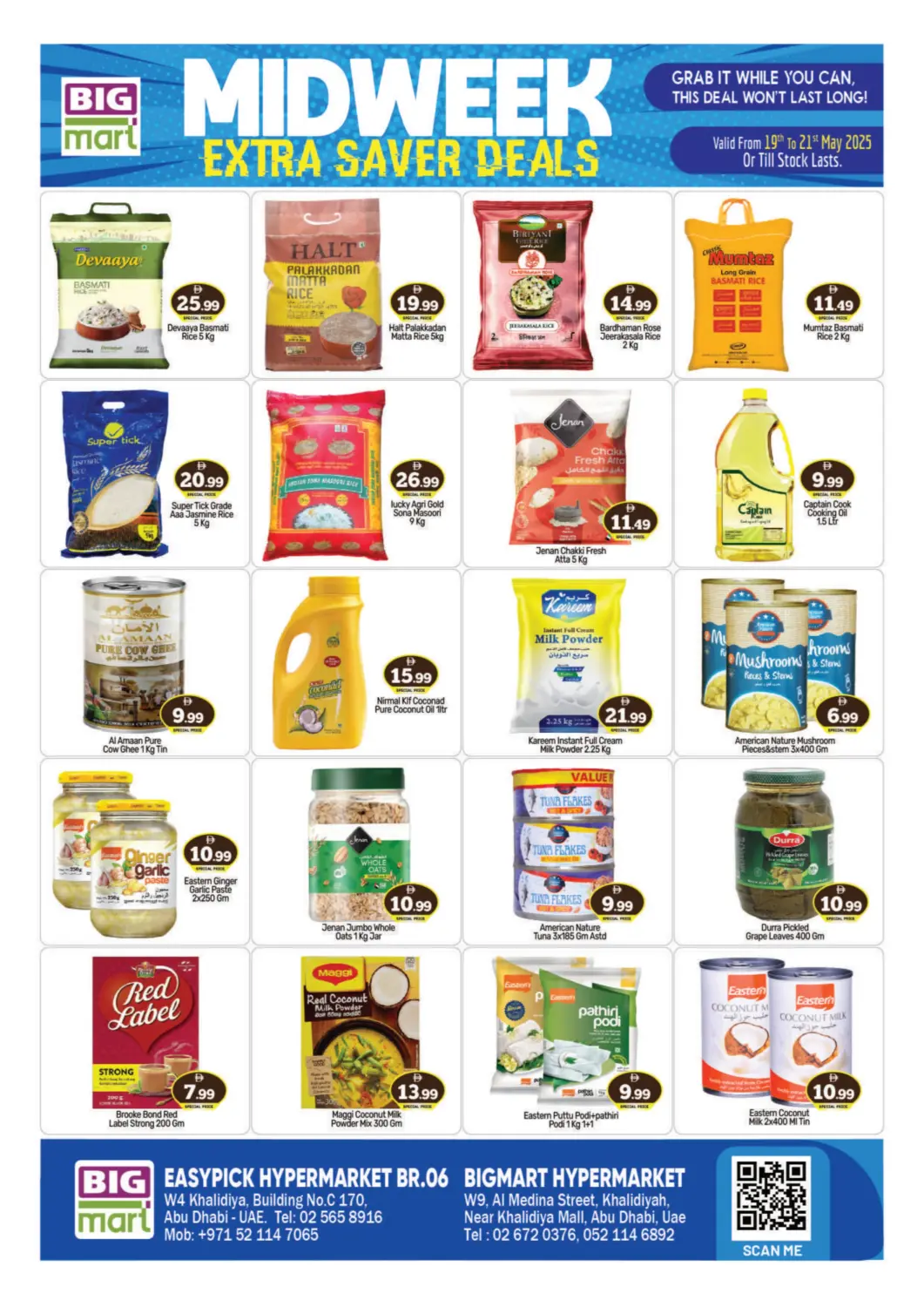UAE - Abu Dhabi BIGmart offers in D4D Online. Khalidiya Street, Abu Dhabi. . Till 21st May