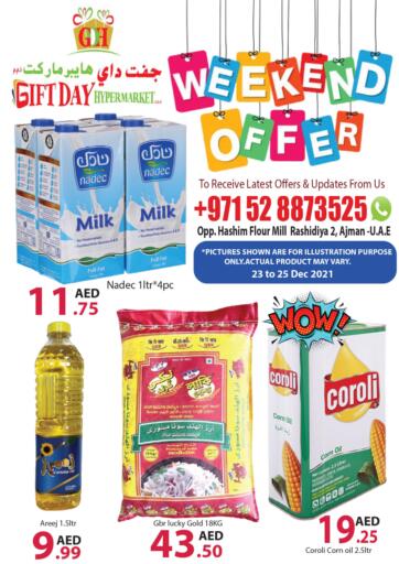 UAE - Sharjah / Ajman Gift Day Hypermarket offers in D4D Online. Weekend Offers. . Till 25th December