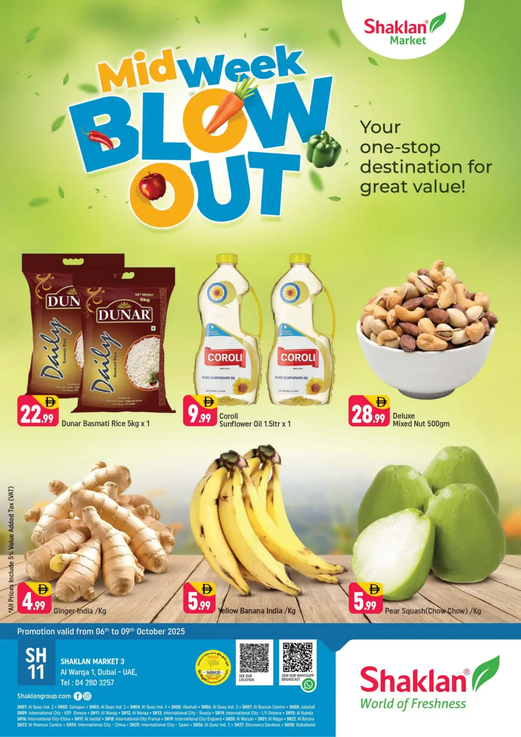 UAE - Dubai Shaklan  offers in D4D Online. Al Warqa 1, Dubai. . Till 9th October