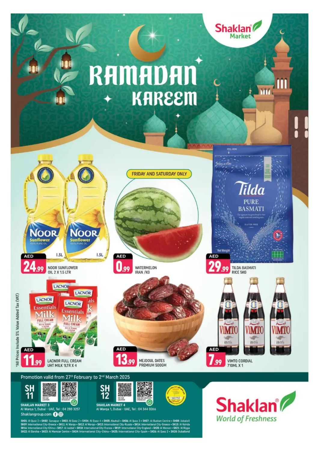 UAE - Dubai Shaklan  offers in D4D Online. Al Warqa 1 , Dubai.. . Till 2nd March