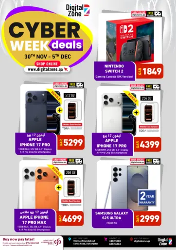 Cyber Week Deals