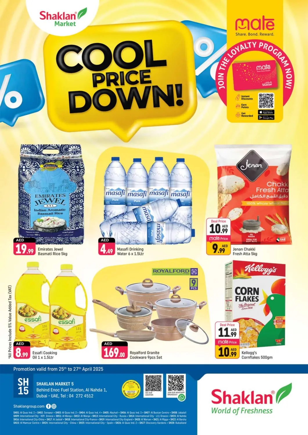 UAE - Dubai Shaklan  offers in D4D Online. Al Nahda 1-Dubai. . Till 27th April