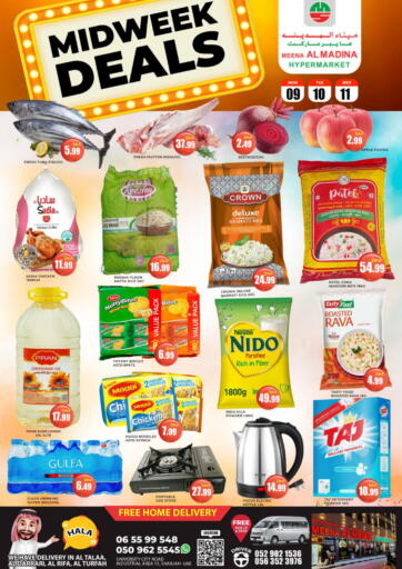 UAE - Sharjah / Ajman Meena Al Madina Hypermarket  offers in D4D Online. Midweek Deals. . Till 11th December