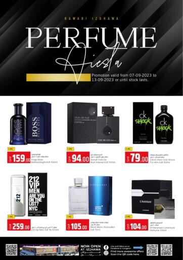 Qatar - Al Shamal Rawabi Hypermarkets offers in D4D Online. Perfume Fiesta @Izghwa. . Till 13th September