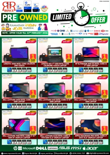 Pre Owned Laptops Deals