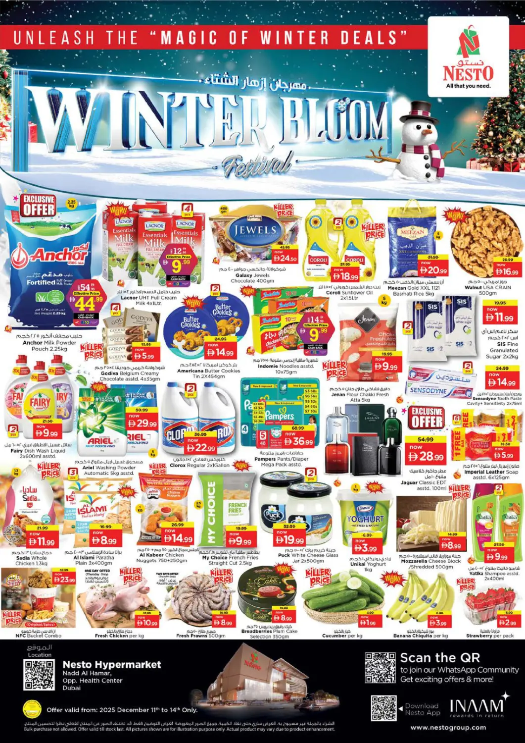 UAE - Dubai Nesto Hypermarket offers in D4D Online. Nadd Al Hamar - Dubai. . Till 14th December