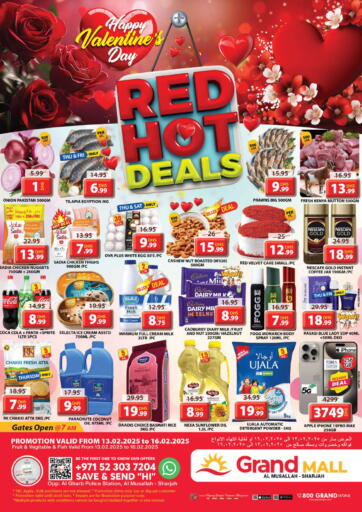 UAE - Sharjah / Ajman Grand Hyper Market offers in D4D Online. Al Musallah, Sharjah. . Till 16th February