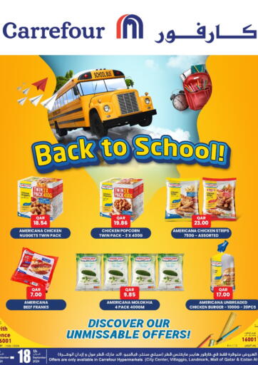 Qatar - Al Shamal Carrefour offers in D4D Online. Back to School. . Till 18th September