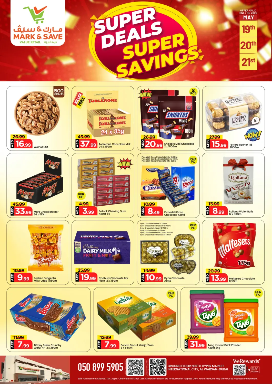 UAE - Dubai Mark & Save offers in D4D Online. Al Warsan  - Dubai. . Till 21st May