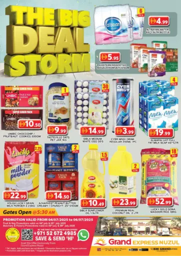 Grand Hyper Market - Grand Express - Nuzul in UAE Offers - United Arab Emirates Grand Express - Nuzul