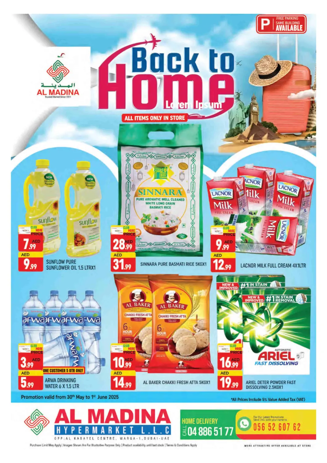 UAE - Dubai AL MADINA (Dubai) offers in D4D Online. Al Warqa 1 , Dubai. . Till 1st June