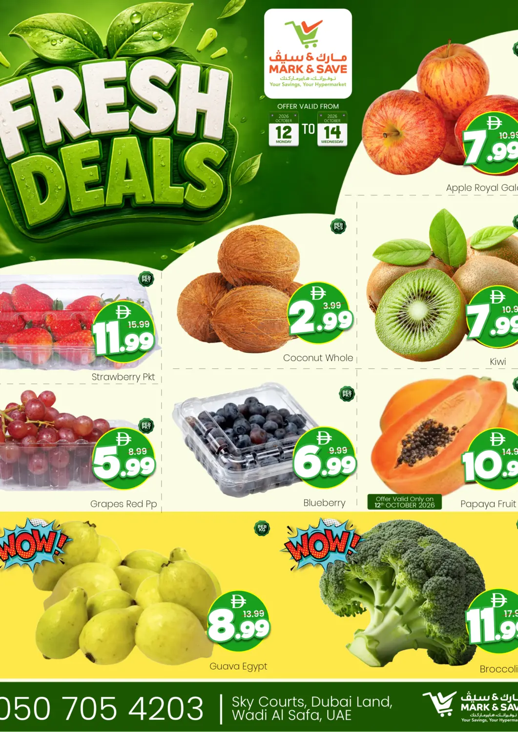 UAE - Dubai Mark & Save offers in D4D Online. Wadi Al Safa, Dubai. . Till 14th October