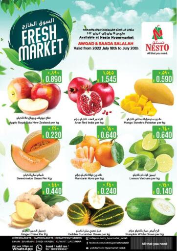 Oman - Salalah Nesto Hyper Market   offers in D4D Online. Fresh Market. . Till 20th July