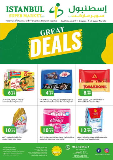 UAE - Ras al Khaimah Istanbul Supermarket offers in D4D Online. Great Deals. . Till 11th December