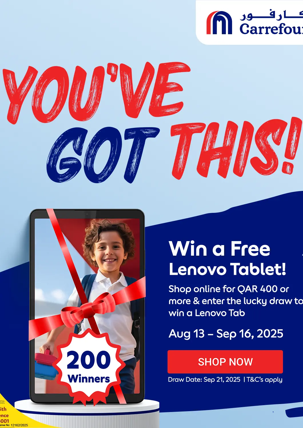 Qatar - Doha Carrefour offers in D4D Online. You've Got This!. . Till 16th September