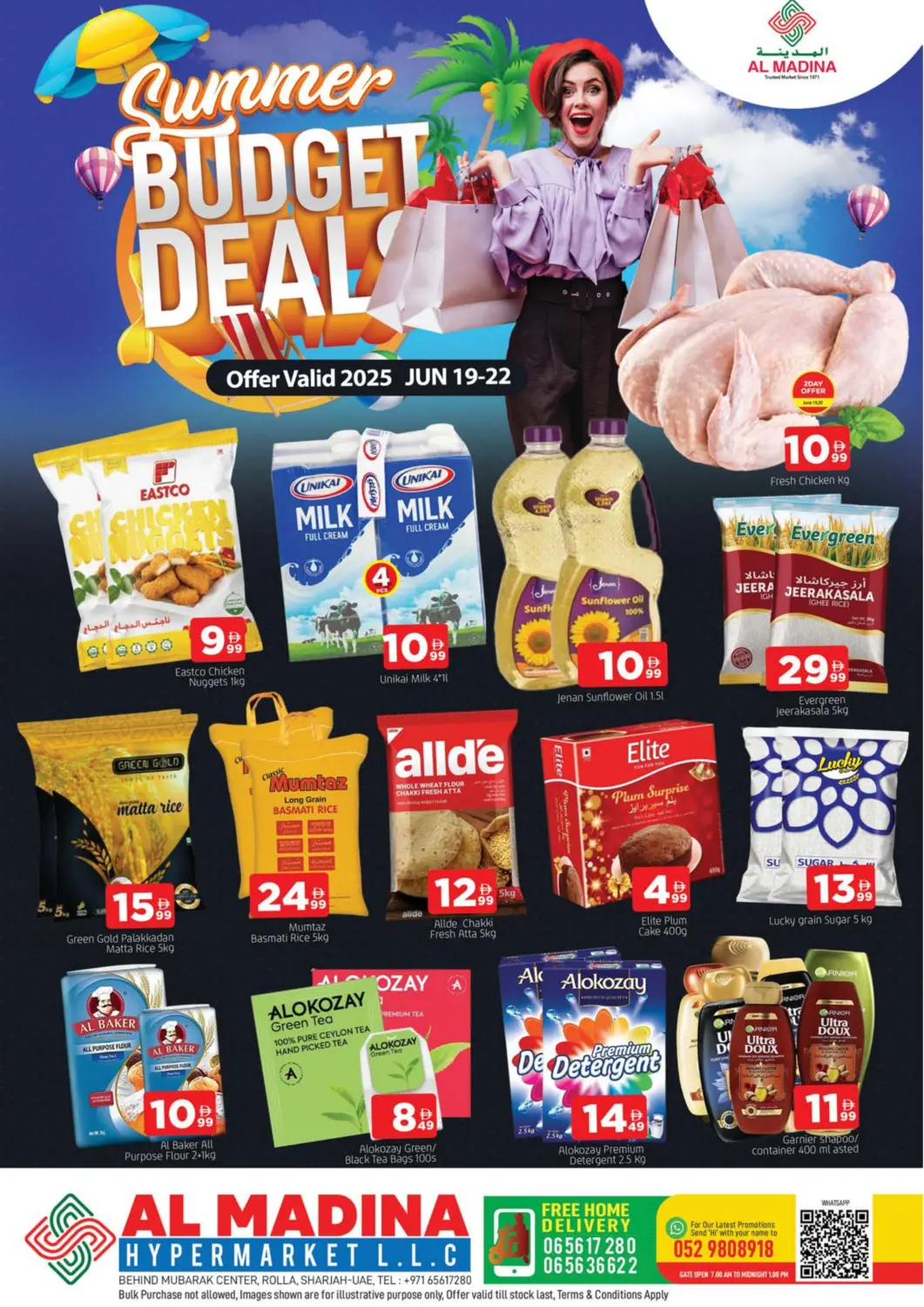 UAE - Sharjah / Ajman AL MADINA offers in D4D Online. Rolla - Sharjah. . Till 22nd June