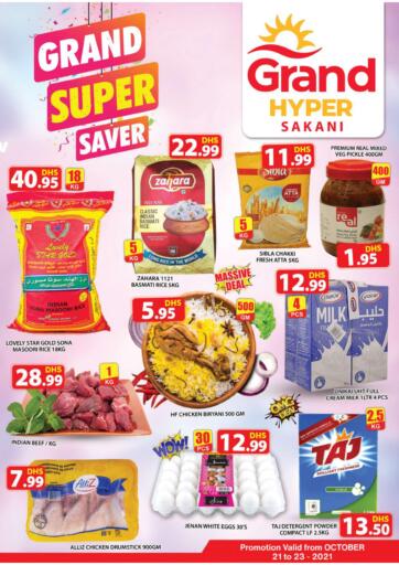 UAE - Dubai Grand Hyper Market offers in D4D Online. Sakani, Dubai. . Till 23rd October