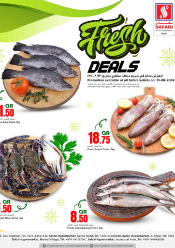 Qatar - Doha Safari Hypermarket offers in D4D Online. Fresh Deals. . Only On 13th August