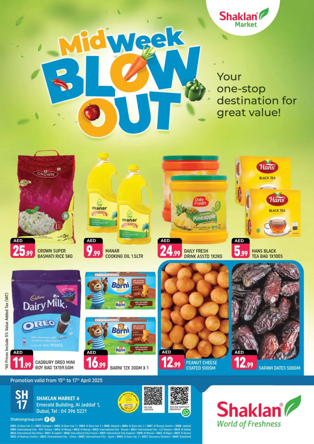 UAE - Dubai Shaklan  offers in D4D Online. Emerald Building, Al Jaddaf-1, Dubai. . Till 17th April