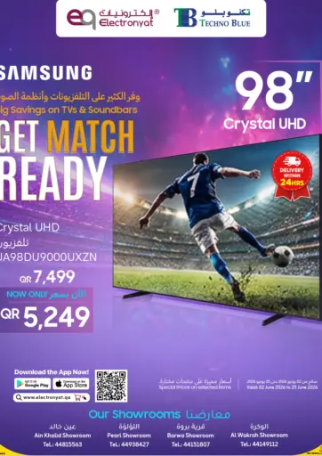 Bring the Stadium Home with Samsung 98