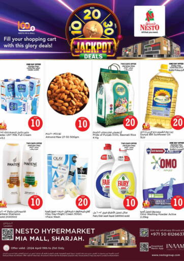 UAE - Fujairah Nesto Hypermarket offers in D4D Online. Mia Mall, Sharjah. . Till 21st April