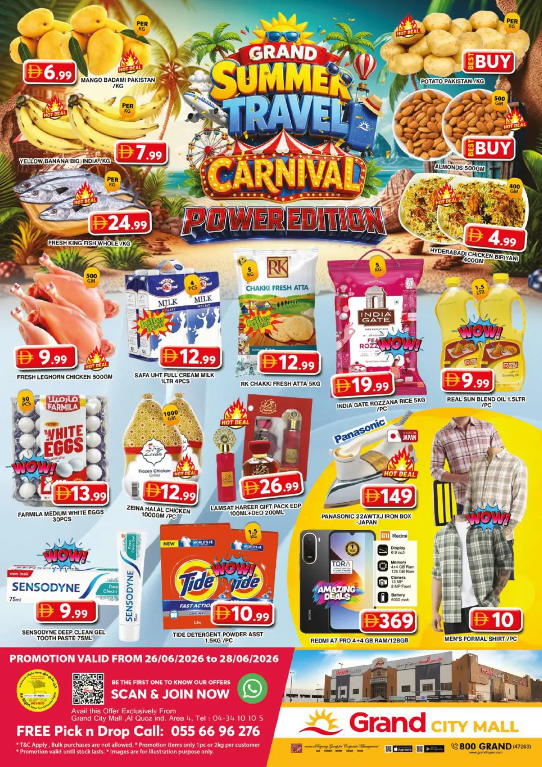 UAE - Dubai Grand Hyper Market offers in D4D Online. Grand City Mall - Dubai. . Till 28th June