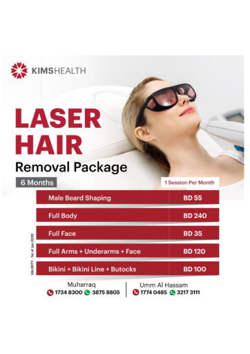 Laser Hair Removal Package