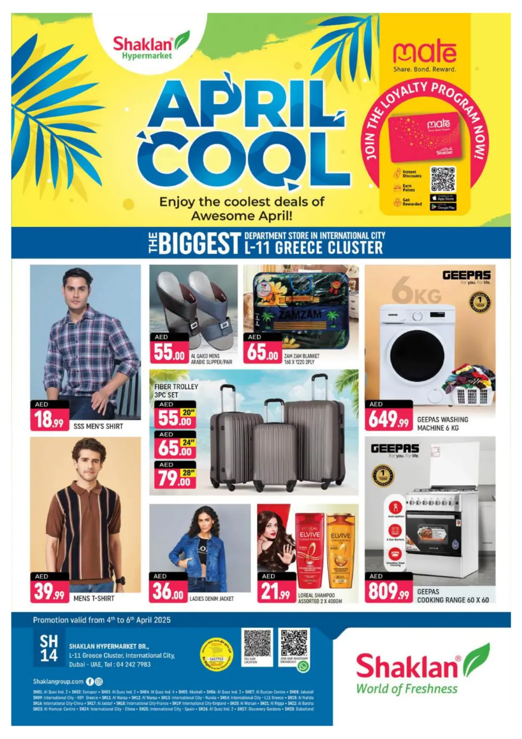 UAE - Dubai Shaklan  offers in D4D Online. L-11 Greece Cluster, IC, Dubai. . Till 6th April